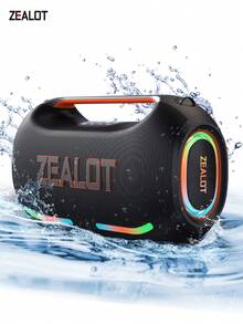 ZEALOT ZE41 300W RGB Party Speaker Bluetooth Outdoor IPX5 Waterproof Bass EQ TWS - View 2