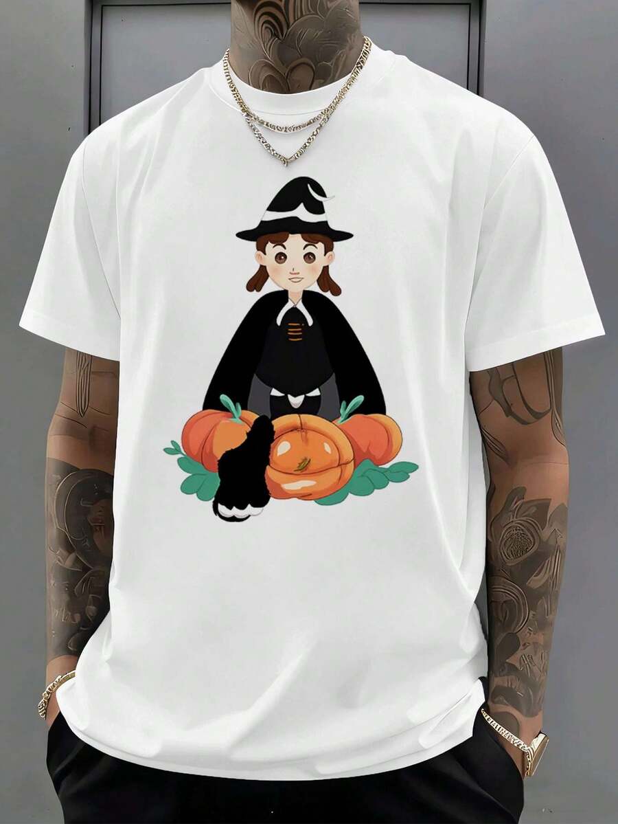 Camisetas de talla grande para hombre - Blanco - Ver 1