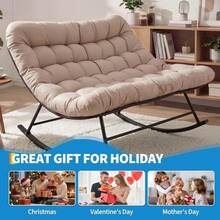 Hammock Chairs - 2 Seater White - View 4