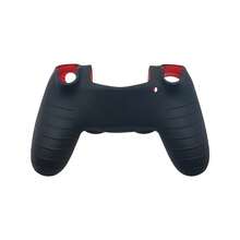 1pc Laser Engraved Silicone Controller Cover, Compatible With PS4, Anti-Slip, Sweat-Proof, Dust-Proof, Scratch-Resistant, Enhances Gameplay Experience - Multicolor - View 4