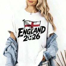 Classic Ivory World Cup 2026 Fan Shirt, Football Lover's Shirt With Ivory Flag, 2026 World Cup Fan Shirt, Gift For The Ivory National Team. Size, Summer Tops. Suitable As A Gift. Women's T-Shirt. Elegant Blouses. Boho Chic. Exquisite Printed T-Shirt. Summer Tee - 白色 14 - 查看 7