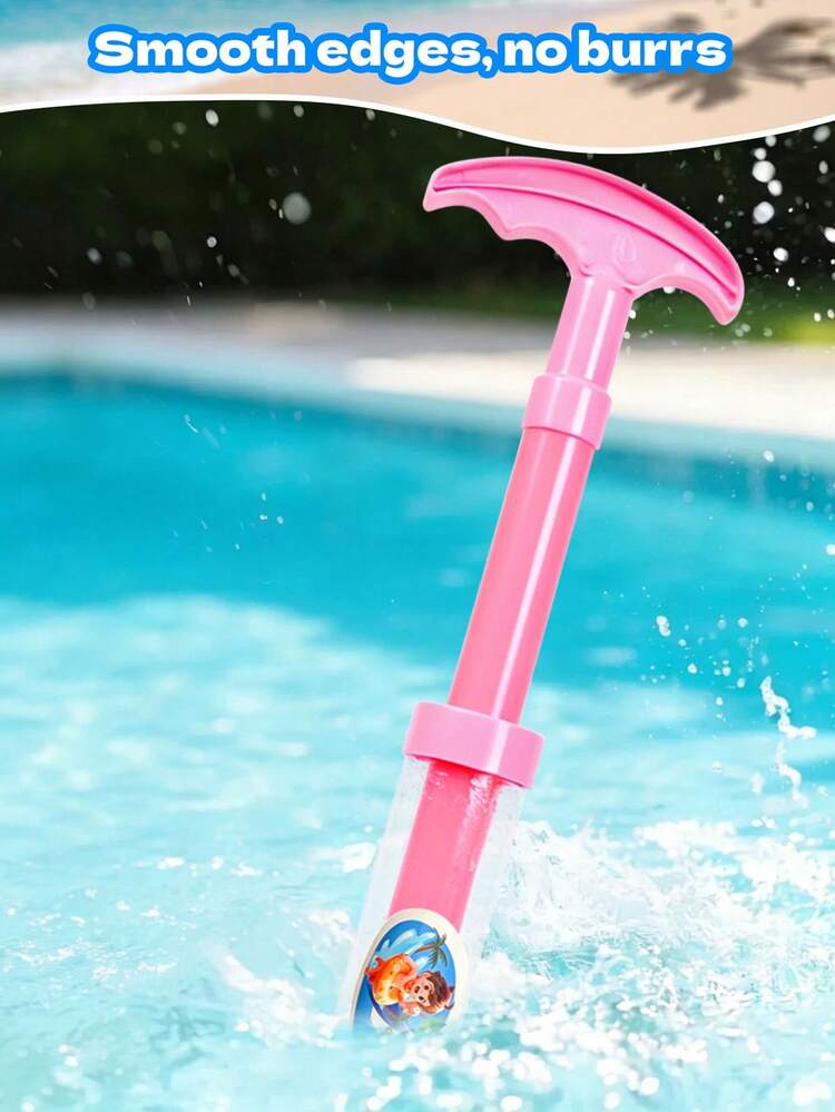 Summer Ultimate Water Atmosphere Gadget! Colorful Fireworks Water Gun With Stunning Appearance And Vibrant Design, Perfect For Outdoor Water Battles And Beach Camping! Available In Multiple Macaron Colors - B - View 6