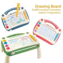 Magnetic Drawing Board, Toddler Girl Toys For Over 3 Year Old, Doodle Board Pad Learning And Educational Toys For Over3  Year Old Baby Kids Birthday Gift - Green - View 1