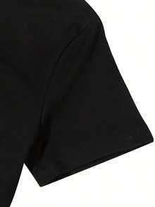 Women Tops - Black - View 4