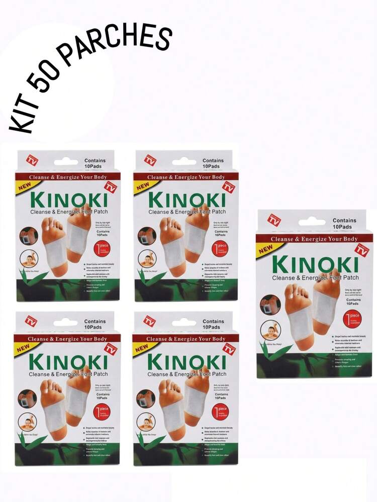 Parches Desintoxicantes Kinoki - 50 PARCHES - Añade 1