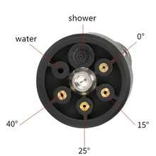 Nosel Semprot Multifungsi 6-in-1, Kepala Semprot Universal Tekanan Tinggi, Cocok untuk Irigasi Taman, Penyiraman Tanaman, dan Pencucian Kendaraan - 6 dalam 1 - View 3