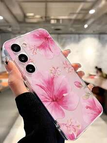 1 Piece Soft Phone Case With White Lily Flower And Butterfly, Compatible With Huawei Honor, , Galaxy A04e/12/A13/A14/A34/A50/A52/A53/A54/S21/S22/S23/S24/S25/S25Ultra, 6A/7A/8A, 12T/13T, International Version, Not Domestic Version, Spring Gift - 無色 - 查看 7
