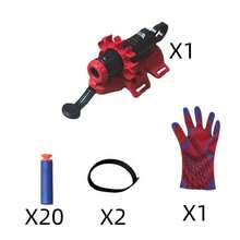 Juguete educativo de broma con lanzador divertido, balas blandas con ventosa de espuma, bolsa de recuerdos para fiesta infantil, juego de tiro, 30/20/10+ balas blandas con ventosa, múltiples opciones de combo de guantes, juego de lanzador con ventosa de araña, accesorio de muñeca para lanzador, lanzador de dardos de superhéroe, juguetes para adolescentes, regalos para adolescentes, juguetes para niños, juguetes creativos, set de regalo de suministros para exteriores/fiesta de Pascua, set de recuerdos para fiesta infantil - Multicolor - Ver 11