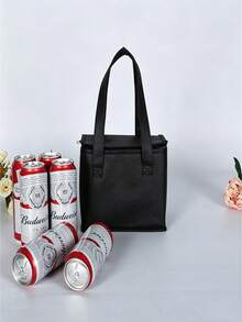 Minimalist Fashionable Portable Foldable Insulated Bag - Cooler Bag, Lunch Bag And Food Container, Suitable For Home, Kitchen, Outdoor And Camping (Non-Food Contact Grade) - View 2