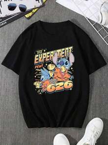 Men T-Shirts - Black - View 3