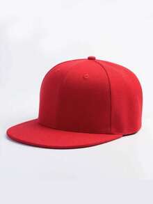 1/2pcs Unisex Adjustable Simple Solid Color Baseball Cap, Snapback Hat, Casual Outdoor Riding Sun Hat Suitable For Daily Wear, Travel, Party - Model 4 - View 10