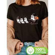 Women T-Shirts - Black - View 7