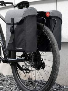 TOSUOD Bicycle Rear Seat Dual Hump Bag, Mountain Bike Quick Release Rear Bag, Luggage Accessories For Long-Distance Riding - Multicolor - View 10