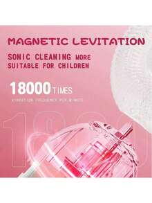 1入兒童U型電動牙刷附1個刷頭（電池容量：150mAh），3種模式自動360°溫和震動清潔，卡通恐龍IPX7防水設計，適合洗澡、玩耍及牙齦護理，父母、祖父母送給孩子的理想聖誕節、生日、開學禮物，最適合女士的聖誕禮物 - 彩色 - 查看 8