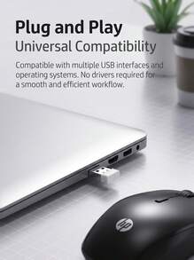 HP Ultra-Thin Wireless Keyboard And Mouse Set, Mini And Portable, Power-Saving With Automatic Sleep Mode, Silent Ultra-Thin Keyboard, Suitable For Laptops, Desktops, Office And Home Use. - View 3
