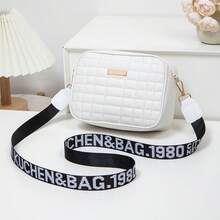 Bolso de mano moderno y versátil para mujer, estilo casual elegante con un toque de alta gama, bolso de hombro estiloso ideal para ir de compras. - Gris - Ver 9