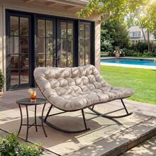 Hammock Chairs - 2 Seater White - View 1