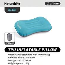 Naturehike 1pc Ultra-Light TPU Travel & Camping Inflatable Pillow - Multicolor - View 17
