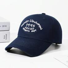 女款柔軟頂部棒球帽,韓系百搭大版深棒球帽,大頭圍顯臉小寬帽簷帽 - A - 查看 15