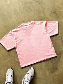Women T-Shirts - Baby Pink - View 3
