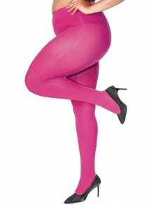 Multiple Colors Velvet Tights/Stockings - Plus Size High Stretch Warm Tights, Versatile Sexy For Winter Christmas, Family Parties, Formal W - Multicolor - View 57