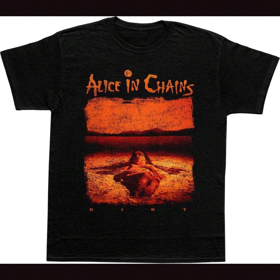 Alice In Chains Men's Dirt T-Shirt Officially Licensed Merchandise - Negro - Ver 1