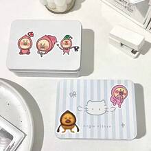 40pcs Cute Pink Peach Stickers, DIY Decor For Diary, Notebook, Phone Case, Cup, Guitar, Kids Stickers - Multicolor - View 3