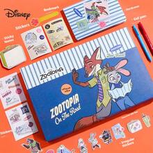 Juego de regalo de cuaderno de Zootopia de Disney, set de papelería con cuaderno, adecuado para estudiantes y toma de notas - Cuadrado - Ver 3