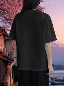 Women T-Shirts - Black - View 2