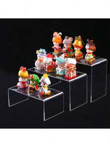 MerryNine Transparent Acrylic Display Rack, Multi-Functional Transparent Acrylic Cup Holder, Cosmetics & Collectibles Shelf - View 8