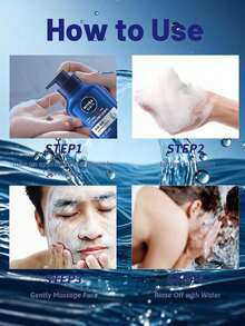 NIVEA Men Oil Control Cleansing Mud: Controls Oil, Hydrates And Moisturizes, Purifies Skin. Formulated With Arctic Glacier Mud And Multiple Essences, Leaving Skin Feeling Fresh And Not Tight. Suitable For All Skin Types. - 150g - View 7