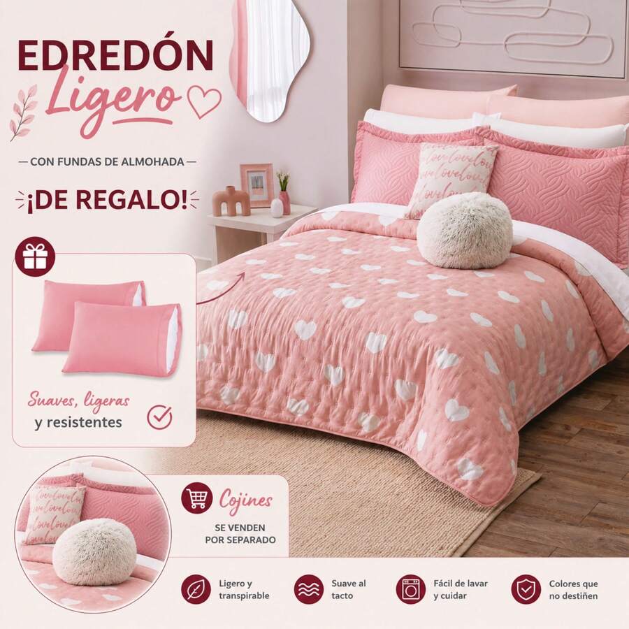Neo Comforter Set With Pillowcases Included BEUTTY HOME - LOVELY - View 1