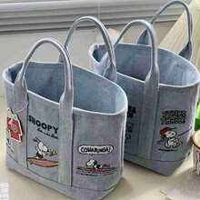 SNOOPY 1個 2026新款史努比包，容量適中，非常方便日常存放個人物品，適合旅行和購物。美觀實用，送給親友，隨機款式(隨機款式) - 彩色 - 查看 2