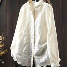 Women Blouses & Shirts - 杏 - 查看 1