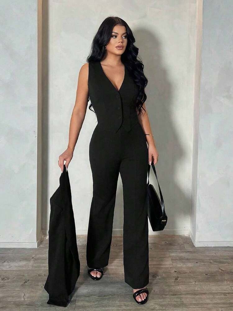 Women Two-Piece Outfits - Xanh hải quân - Xem 8