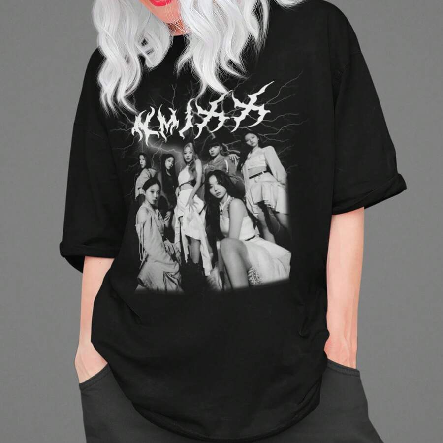 Nmixx Unisex Tshirt - Black - View 1