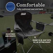 Coleman 2000002188 Silla Extragrande C/Hielera, Azul - Azul - Ver 7