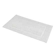 Basics - Alfombra de baño con bandas, 20 x 31 pulgadas, color plateado suave - Plata blanda - Ver 1