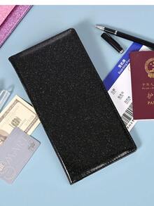 Decorative Car Registration And Insurance Card Holder, With Magnetic Closure Design, Car Glove Box Storage Box - For Storing Documents, Cards, Driving License, Organizing And Storing, Women's Wallet And Handbag, Decorative (Black) - Multicolor - View 14