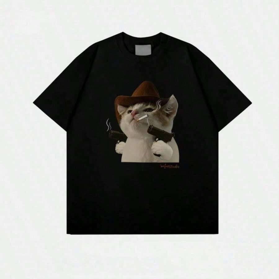 Women T-Shirts - Black - View 1