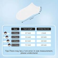 ELUTONG Kids Socks - 25 Pairs Toddler Ankle Socks Set, Low Cut For Boys & Girls (0-14 Years Old) - #5 Nhiều màu - Xem 7