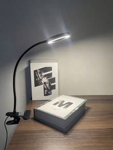 10X Lámpara de aumento con abrazadera, 48 LED Lámpara de escritorio con clip con 3 modos de iluminación y 10 niveles de atenuación, alimentada por USB de 5V, brazo flexible de 360°, adecuada para trabajos de cerca, reparación, lectura, manualidades y uso en oficina - Lámpara de mesa con lupa USB 10x - Ver 8