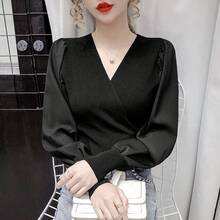 Women Lightweight Cardigans - Black 0210# - View 1