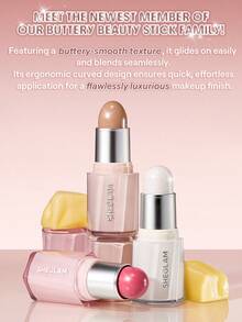 SHEGLAM [3 Pcs] Buttery Bundle Family 全臉妝容組合 品牌美妝化妝品 適合女士與女孩 - 愛心蛋糕+柔和棕褐色+粉紅色緞子 - 查看 9