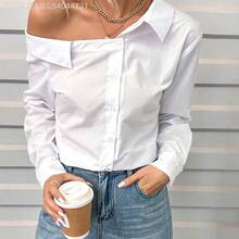 Women Blouses & Shirts - 白色的 - 查看 7