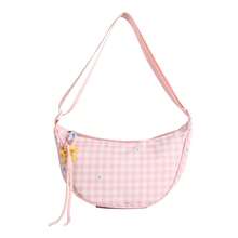 Bolso de mano moderno y versátil para mujer, estilo casual elegante con un toque de alta gama, bolso de hombro estiloso ideal para ir de compras. - Verde con colgante - Ver 7