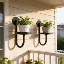 2pcs Hanging Planters For Indoor Plants Wall Plant Holder Plant Hanger Indoor Wall Planters Window Plant Shelves Hanging Plant Holder Window Plant Hanger Plant Decor - U Shape - View 12