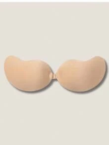 2 Stücke/Set Push-Up trägerlose tief ausgeschnittene selbstklebende nahtlose unsichtbare BH-Pads, mango-förmige BH-Pads und Brustwarzenabdeckungen für Kleider, Hochzeitskleider und Abendkleidung - mehrfarbig - Übersicht 17