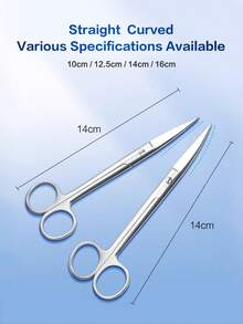 Cofoe Stainless Steel Medical Scissors, Sharp First Aid Bandage Shears, Suitable For Cutting Gauze, Dressings, Tape, Home Emergency Kit And Nursing Supplies - View 8