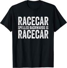 Racecar For Men Gift Mechanic Fast Race Car Racing Funny Gift Unisex T-Shirt - 黑色 - 查看 6